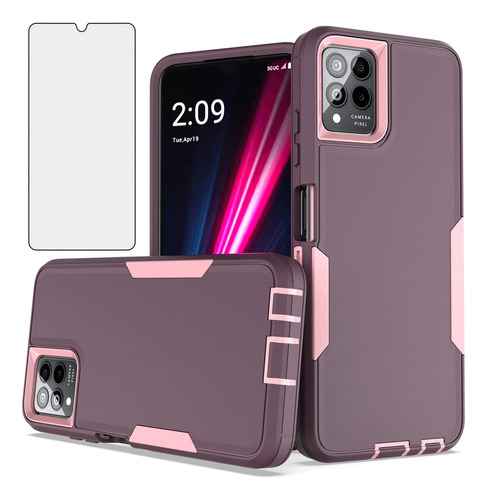 Asuwish Funda Para Teléfono T-mobile Revvl 6 Pro 5g 2022 Con