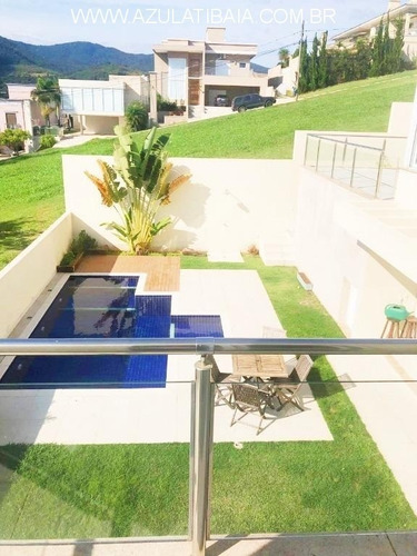 Imagem 21 de 30 de Lindo Sobrado Em Moderno Projeto, Atibaia, Condomínio Na Cidade, Próximo A Alameda Lucas Nogueira Garcez... - Ca01065 - 68725322