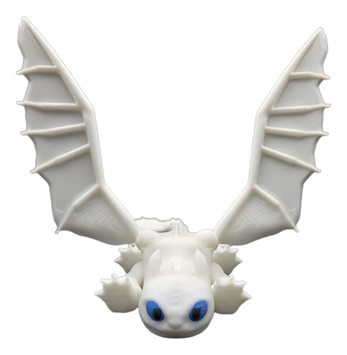 Muñeco De Furia Luminosa (toothless) Articulado De 23 Cm