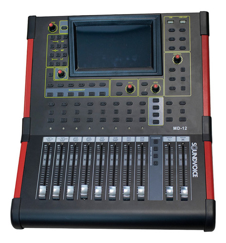 Mesa De Som Soundvoice Digital Aurea Md-12 Console Bivolt