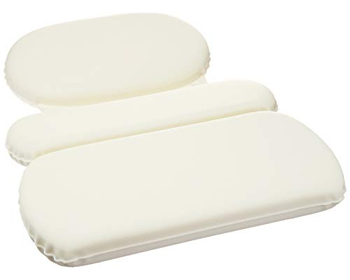Almohada Para Bañera Y Cuello Basics Con Ventosas, Impermeab