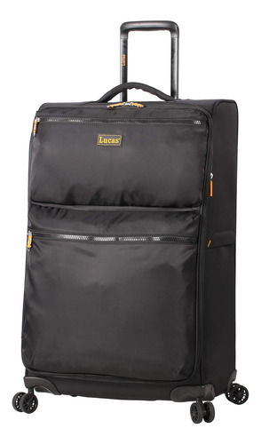 Designer Luggage Collection Expandable 24 Inch Softside...