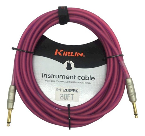 Cable Superior P/ Guitarra O Bajo Kirlin Im-201 20ft 6mts