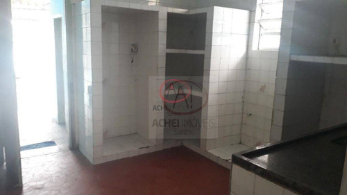 Imagem 9 de 17 de Casa Com 3 Dormitórios Para Alugar, 151 M² Por R$ 4.500,00/mês - Vila Matias - Santos/sp - Ca1856