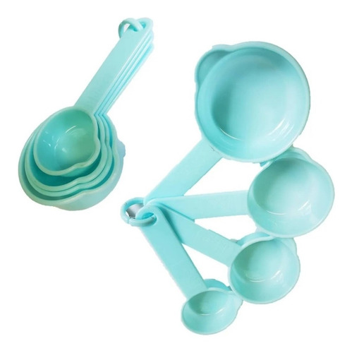 Set Juego De 4 Tazas Medidoras Repostería Cocina