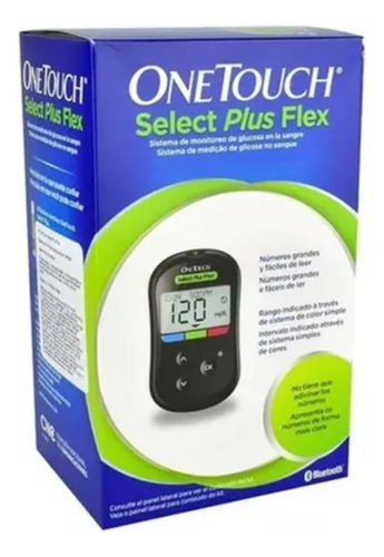 Glucómetro Onetouch Select Plus Flex Medición Instantánea 