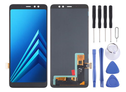 Sjp Pantalla Lcd Oled For Samsung Galaxy A8+ (2018) Sm-a730