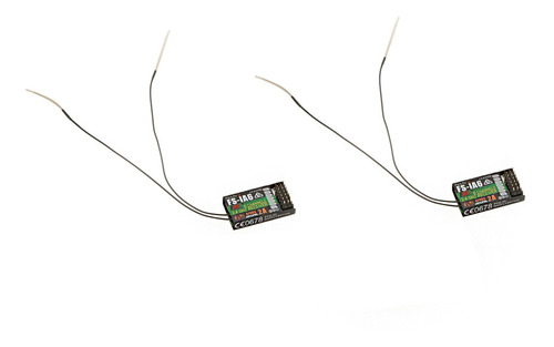 2 Unids 2.4g Flysky Fs-ia6 6 Canales Receptor De Mando A Dis