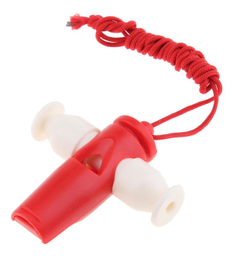 Imagen 3 de 6 de Keep Drum Samba Whistle Con Cuerda Roja Para Que Los Niños