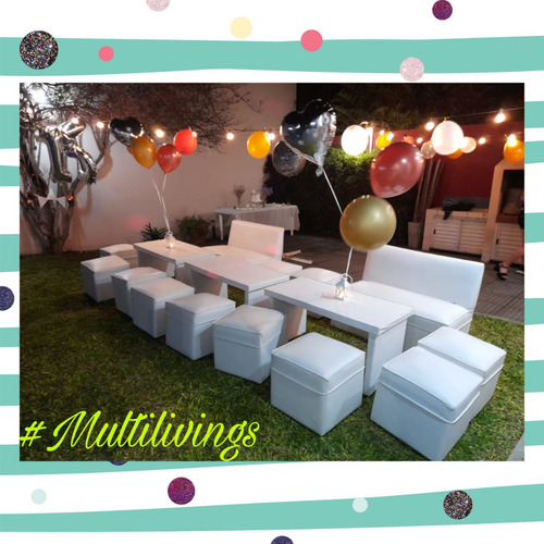 Alquiler De Livings - Puffs - Mesas - Butacones - (zona Sur)