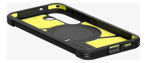 Funda Spigen Tough Armor Magfit Para Samsung Galaxy S25 Negro Armor