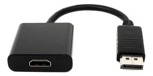 Cabo Adaptador Conversor Display Port Macho Para Hdmi Fêmea