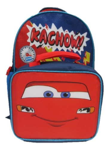 Mochila Con Lonchera Cars Ca79065 / Jp Ideas