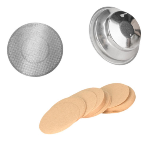 Filtro Para Cafetera, Filtros De Papel Redondos, Conjunto A