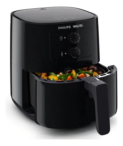 comprar Fritadeira Elétrica Airfryer Philips Walita Ri9201 Série 300 Preto