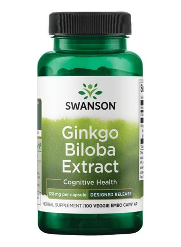 Ginkgo Biloba Extract 100 Caps