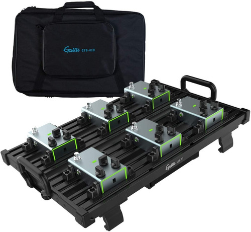 Imagen 4 de 5 de Pedalboard Guitto By Joyo Gpb-02b - Libre De Velcro