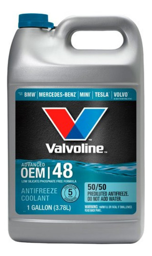 Refrigerante Valvoline Anticongelante Oem 48 --roll Steel--