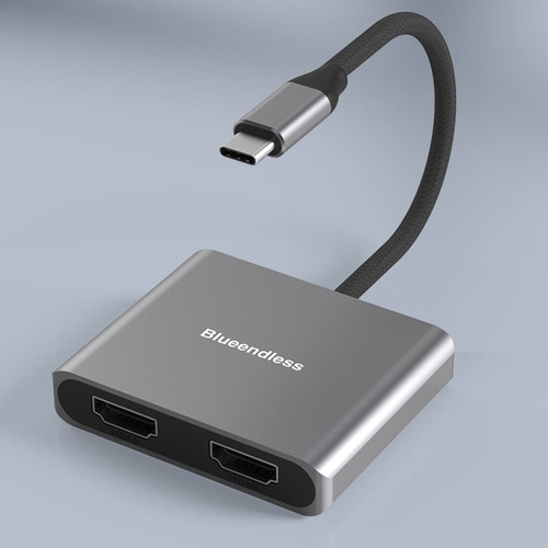 Adaptador Multimonitor Usb C A 2 X Hdmi Compatible