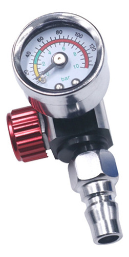 (r)spray Gun-air Pressure Regulator With Pressure Gauge Prac