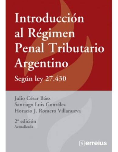 Introducción Al Régimen Penal Tributario Argentino