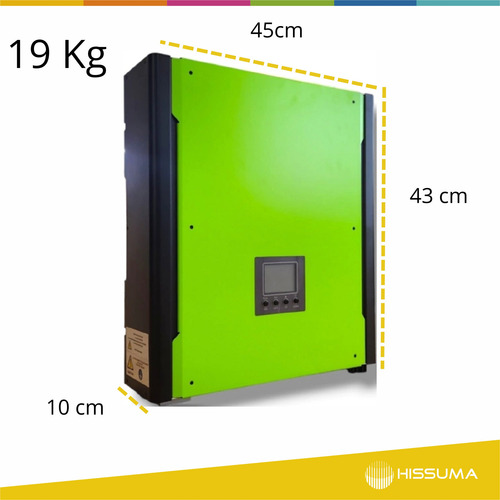 Generador Solar Hissuma Hibrido 5 Kw Apt Iny Red 8672kwh Año