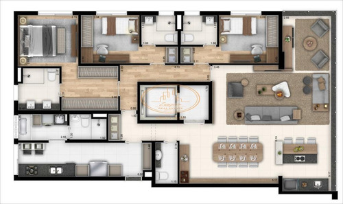 Apartamento Com 3 Dormitório(s) Localizado(a) No Bairro Vila Romana Em São Paulo / São Paulo - 4233:908239