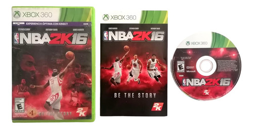 Nba 2k16 Xbox 360 (Reacondicionado)
