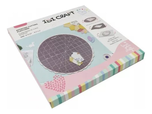Base De Corte Circular Rotativa De 28 Cm Magnetica 2 En 1