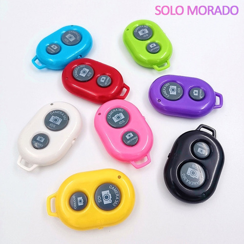 Imagen 2 de 10 de Disparador Control Remoto Foto 10m Universal Bluetooth Móvil