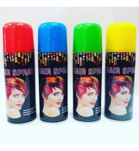 12 Pintura Tinte Temporal Para El Cabello Incluido Tono