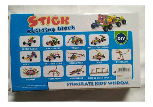 Juego De Mesa, Building Block 62 Pcs (Usado)