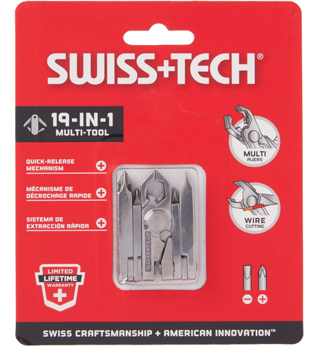 Pinza Multiherramienta 19 In 1, Supervivencia | Swiss+tech
