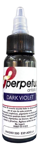 Dark Violet Perpetual 1 Onz Pigmento Para Tatuar