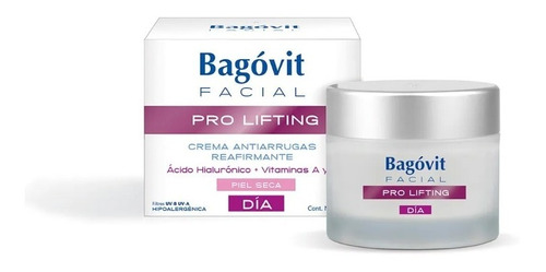 Crema Antiedad Bagovit Facial Pro Lifting Dia Piel Seca 55gr