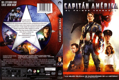 Capitan America: El Primer Vengador Dvd - O