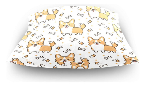Fundas De Almohada Cuadradas Decorativas De Corgi Galé...