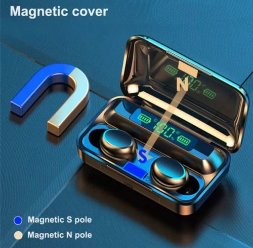 Imagen 3 de 4 de Audífonos Inalámbricos F9 5c Tws Bluetooth 5.0 + Powerbank