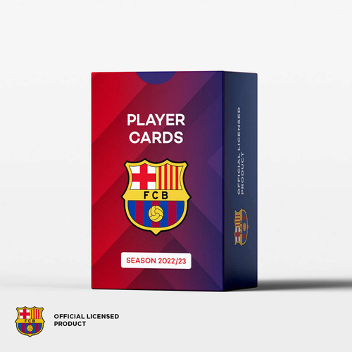 Player Cards Fc Barcelona 22/23 Juego De Mesa