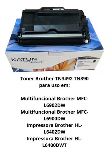 Toner Compatível Brother Tn-3492 Tn3492 L5652 Fls 20.000
