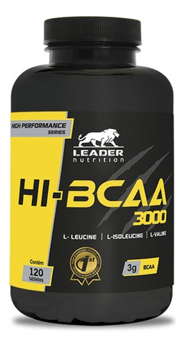 Hi Bcaa 3000 120 Tabletes Leader Nutrition