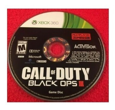 Call Of Duty Black Ops 3 Usado Xbox 360 Blakhelmet C