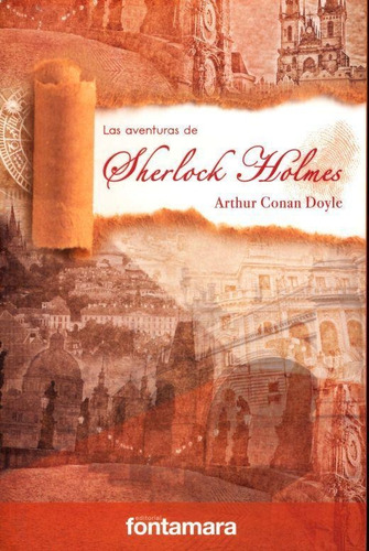 Las aventuras de Sherlock Holmes, de Arthur an Doyle. Editorial Fontamara, tapa pasta blanda, edición 1 en español, 2019