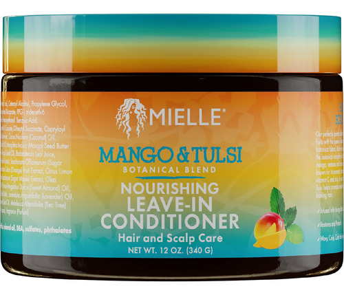 Acondicionador Sin Enjuague Mielle Organics Mango & Tulsi 35