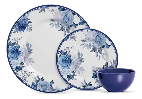 Aparelho De Jantar De Antique Alleanza 12 Un - R$ 169,9