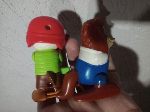 4 Bonecos Galinho Chicken Little Usados Na Condição (Usado)