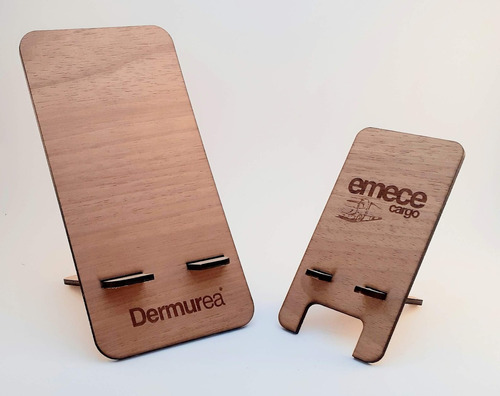 Regalos Empresariales Porta Celulares Madera/acrílico