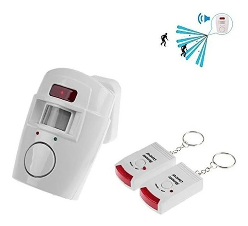 Alarma Domicilio Inalámbrica Sensor Movimiento Sirena