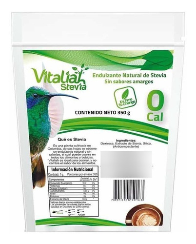 Stevia 350gr Vitaliah - Unidad A - Unidad a $37900