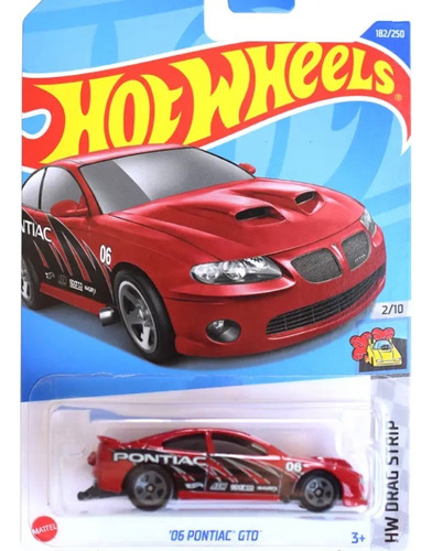 06 Pontiac Gt0 Hot Wheels Escala 1/64